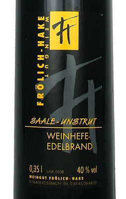Weinhefebrand - Weingut Fr�lich - Hake