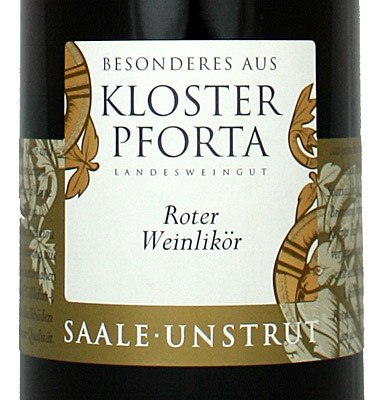 Weinlik�r vom Sp�tburgunder - Landesweingut Kloster Pforta