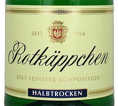 Rotk�ppchen Sekt halbtrocken - Rotk�ppchen Sektkellerei