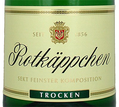 Rotk�ppchen Sekt trocken - Rotk�ppchen Sektkellerei