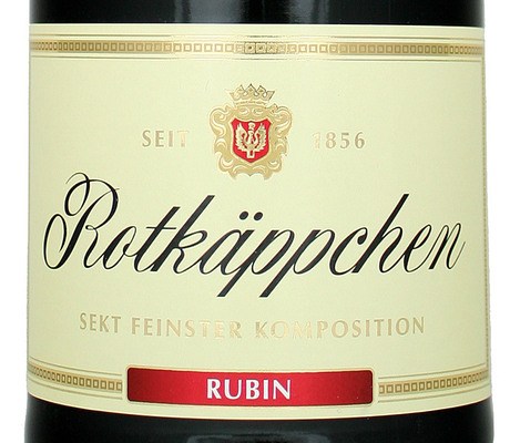 Rotk�ppchen Sekt Rubin halbtrocken - Rotk�ppchen Sektkellerei