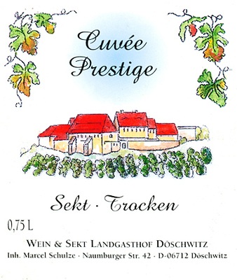 Cuv�e Sekt trocken - Weingut Schulze