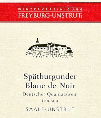 Blanc de Noir QbA trocken 2010 - Winzervereinigung Freyburg