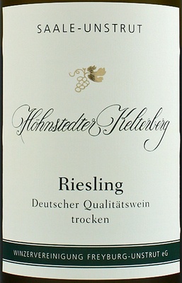 Riesling QbA trocken 2010 H�hnstedter Kelterberg - WV Freyburg