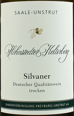 Silvaner QbA trocken 2010 H�hnstedter Kelterberg - WV Freyburg