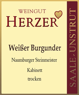 Wei�burgunder Kabinett trocken 2011 - Weingut Herzer