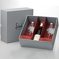 Präsentkarton Cuvée inkl. 2 Sensis plus Gläser für 1 Flasche