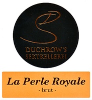 Cuvée Sekt brut La Perle Royale - Duchrows Sektkellerei