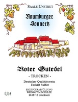 Roter Gutedel Rosé DQW trocken 2017 - Weingut Schulze